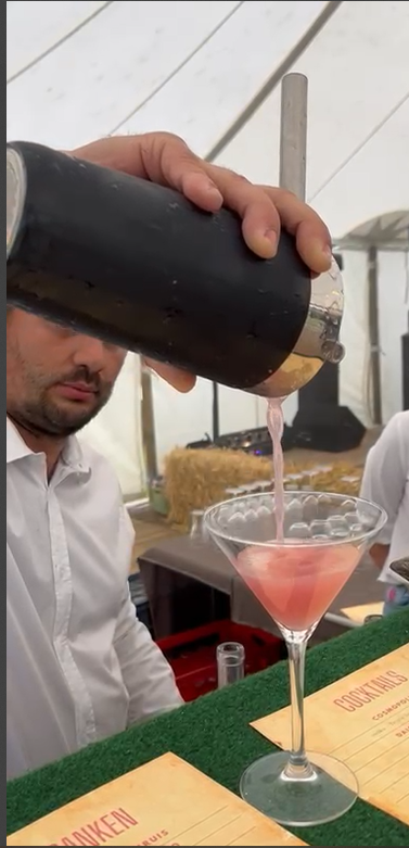 Cocktailworkshop tijdens een bedrijfsevent