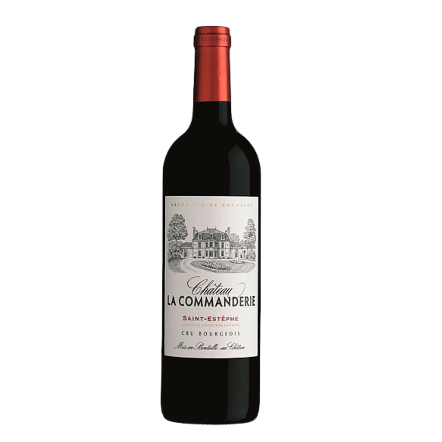 Fles Château La Commanderie Lalande-de-Pomerol
