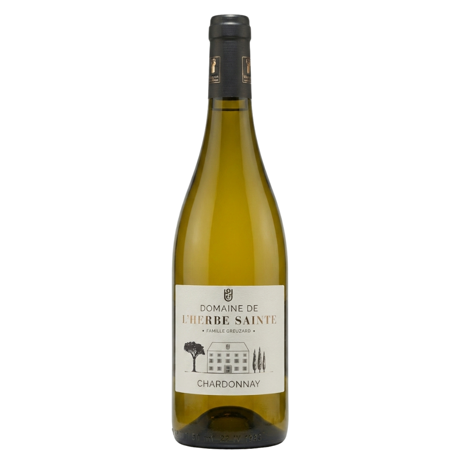 Fles Domaine de l'Herbe Sainte L'Herbe Sainte Chardonnay