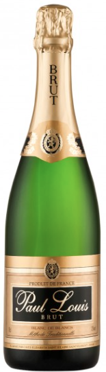 Fles Frankrijk - Loire - PAUL LOUIS Blanc de Blancs Méthode Traditionnelle Brut