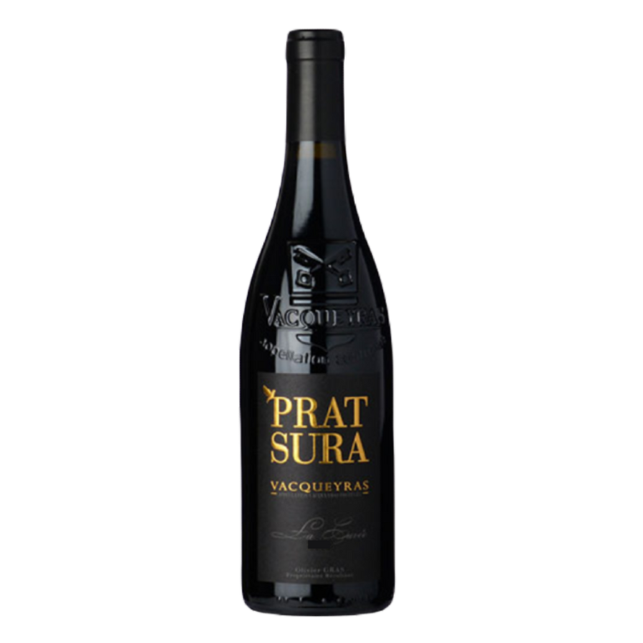 Fles Vacqueyras Domaine du Prat Sura