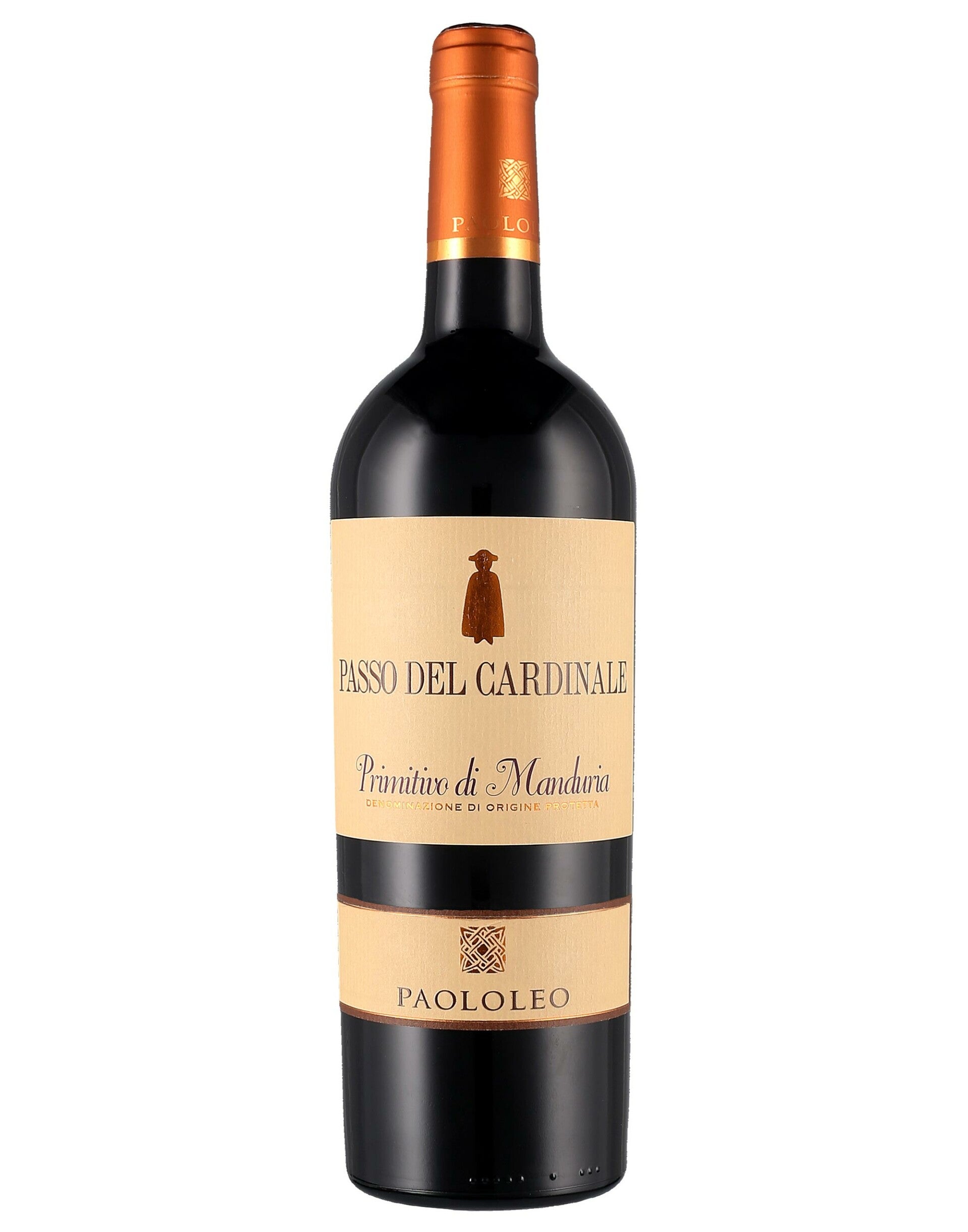 Fles Italië - Puglia - Paolo Leo "Passo Del Cardinale" - ROOD